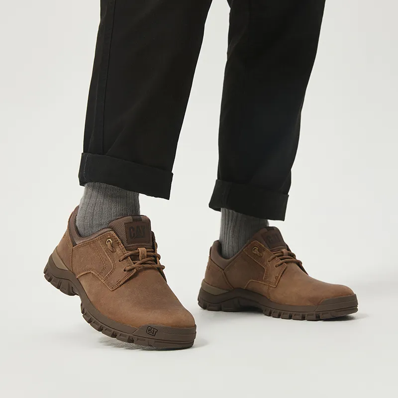 CAT Cushioning Low Top Casual Shoes Men's Brown-6