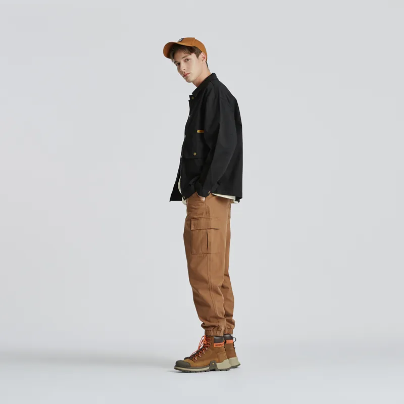 CAT Short Martin Boot Men's Brown-8