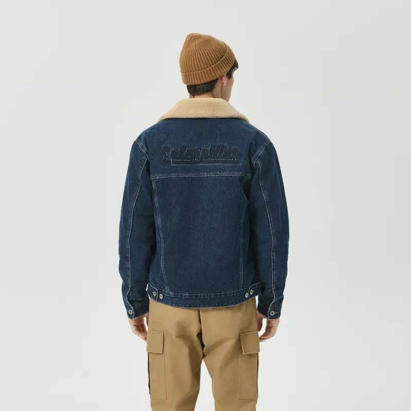 CAT Puffer Jackets Men Indigo-7