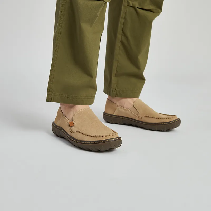 CAT Boat Shoes Men's Light Khaki-6