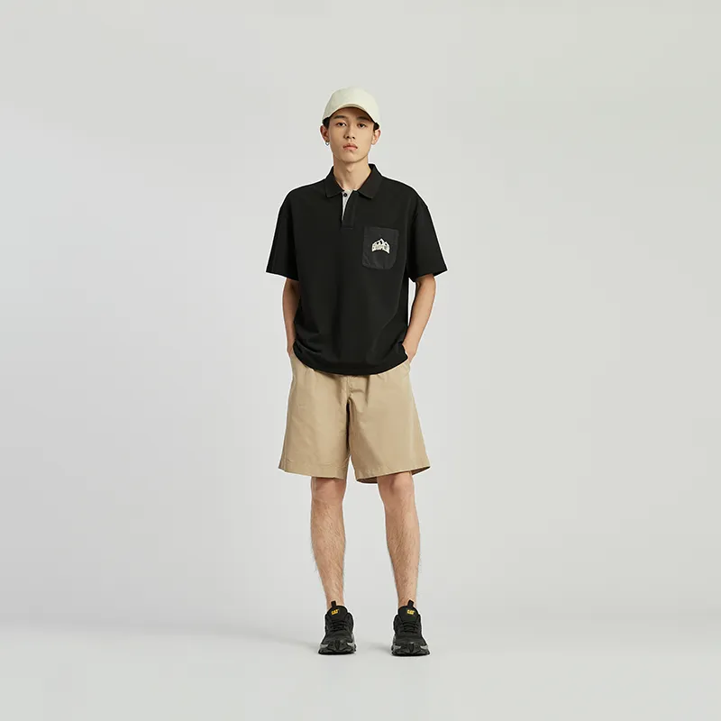 CAT T Shirts Men Black-2