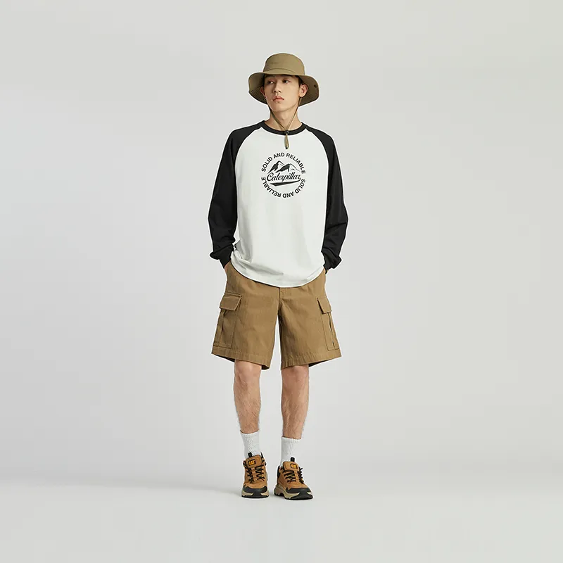 CAT Cargo Shorts Men's Dark Khaki-2