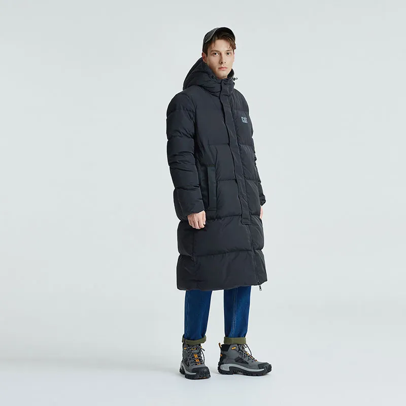 CAT Down Jackets Men Black-3