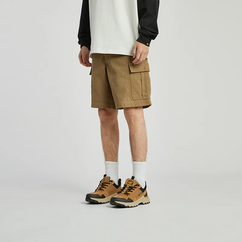 CAT Cargo Shorts Men's Dark Khaki-5