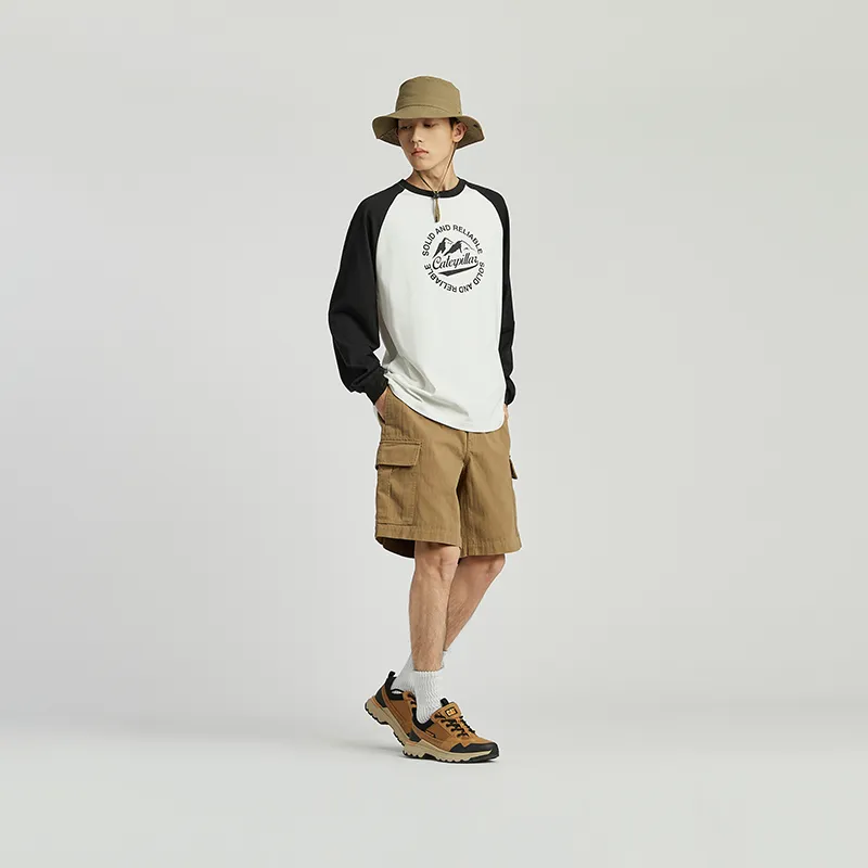 CAT Cargo Shorts Men's Dark Khaki-3