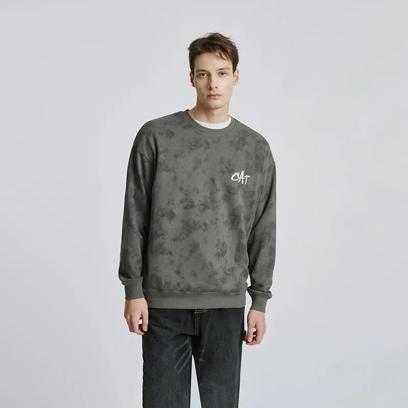 CAT Sweatshirts Men Dark Gray-6