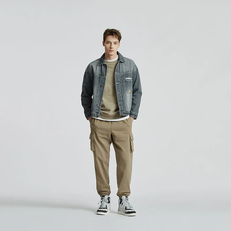 CAT Knitted Sweatpants Men-2