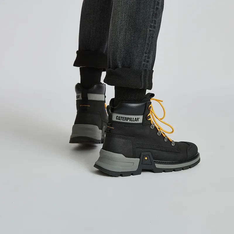 CAT Colorado Series Expedition WP SS23 Water Resistant Short Outdoor Boots Men's Black-6
