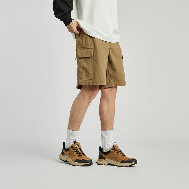 CAT Cargo Shorts Men's Dark Khaki-6