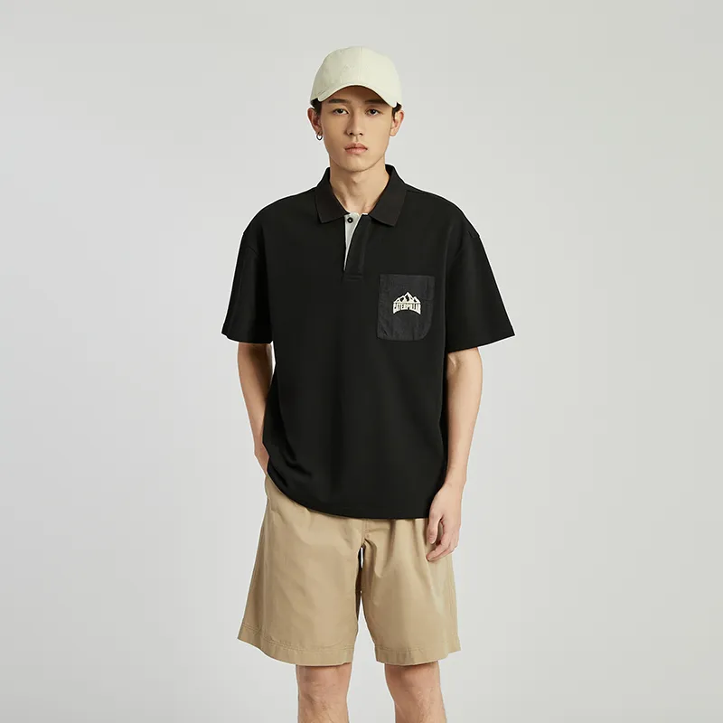 CAT T Shirts Men Black-4