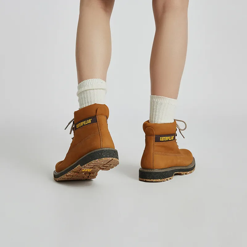 CAT E Colorado SS23 Water Resistant Wear Resistant Slip Resistant Short Outdoor Boots Unisex Dark Brown-8