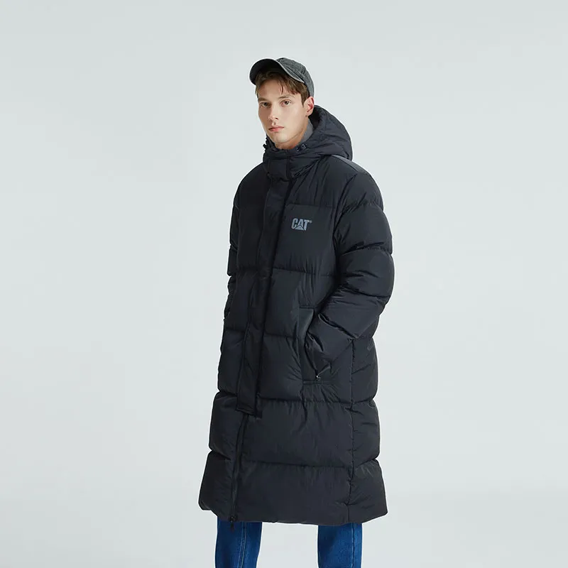 CAT Down Jackets Men Black-4