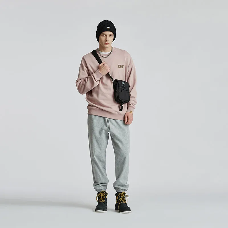 CAT Knitted Sweatpants Men-2