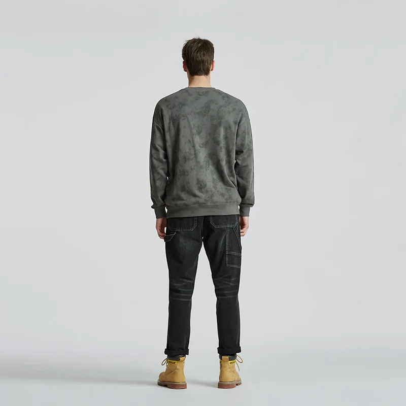 CAT Sweatshirts Men Dark Gray-5