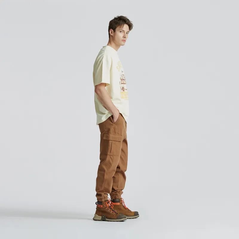 CAT Short Martin Boot Men's Brown-7