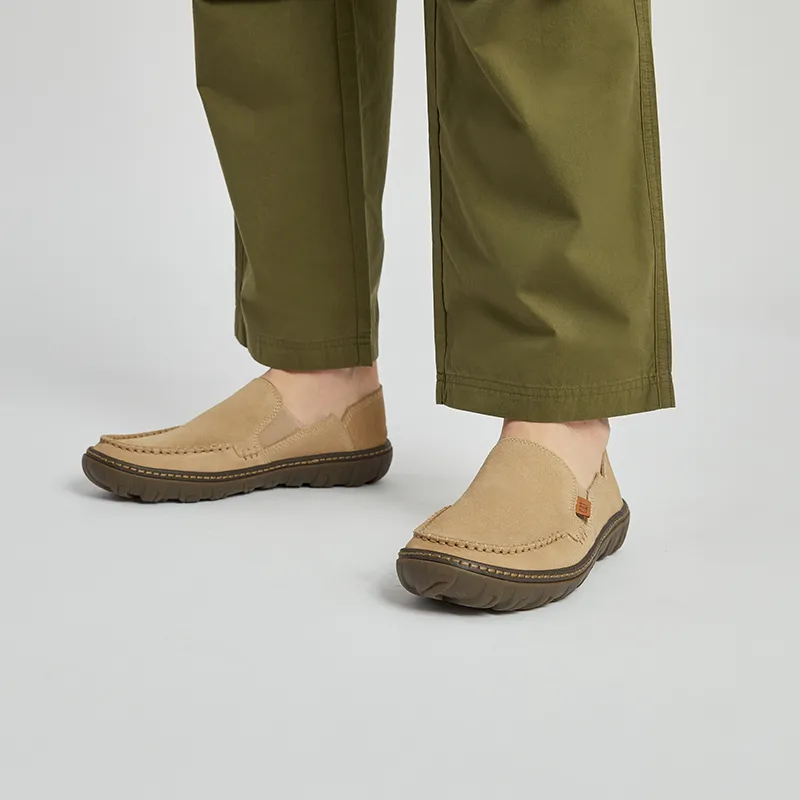 CAT Boat Shoes Men's Light Khaki-5