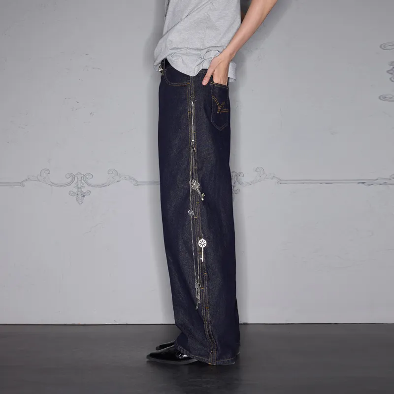 ROCAWEAR Jeans Unisex Denim Dark Blue-5