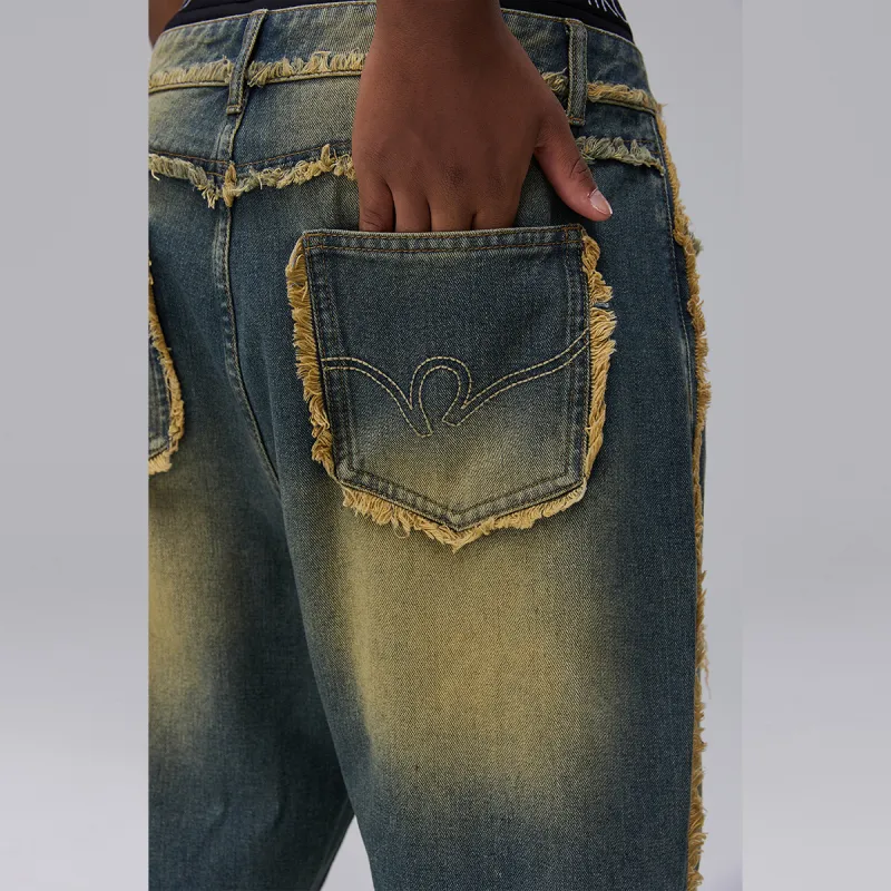 ROCAWEAR Jeans Unisex Yellow Mud-5
