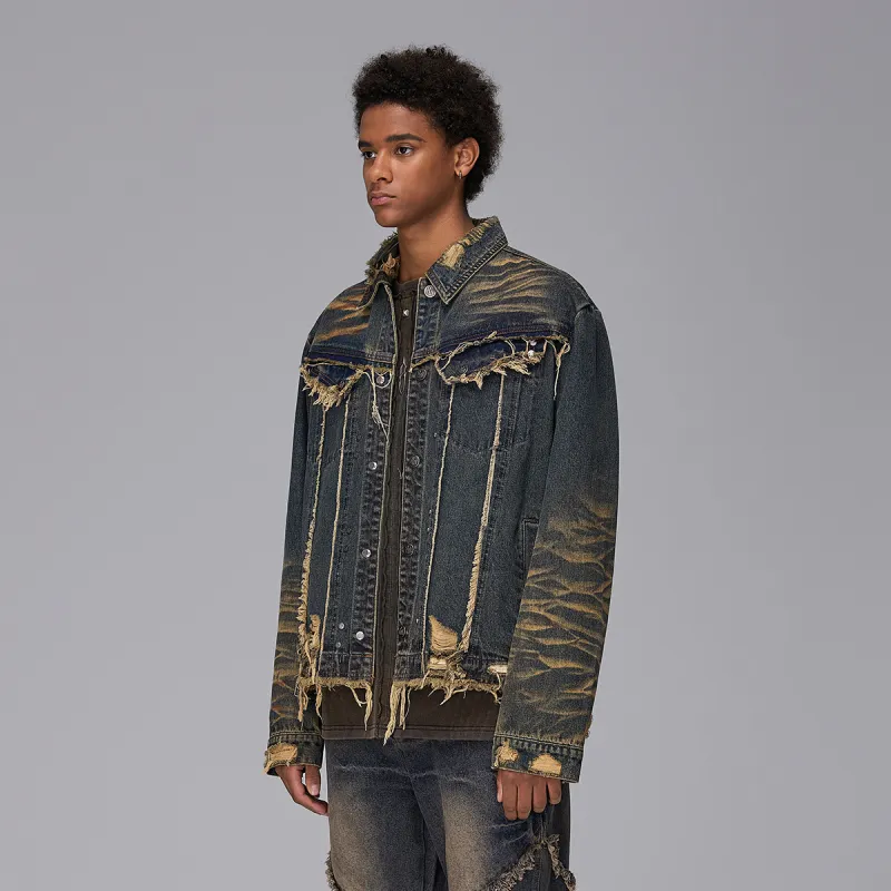 ROCAWEAR Denim Jackets Unisex-4