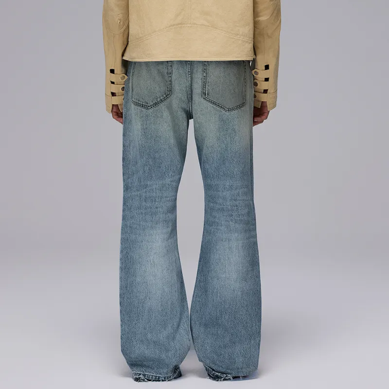 ROCAWEAR Jeans Unisex Washed Denim Blue-2