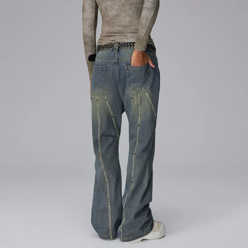 ROCAWEAR Jeans Unisex Washed Blue-3