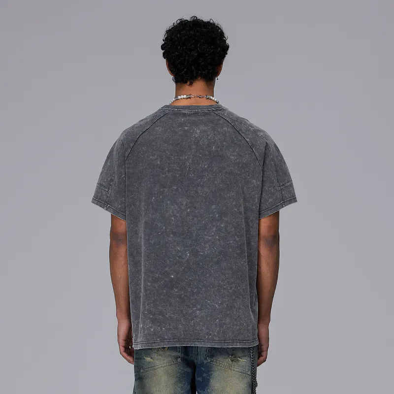 ROCAWEAR T Shirt Unisex Dark Gray-2