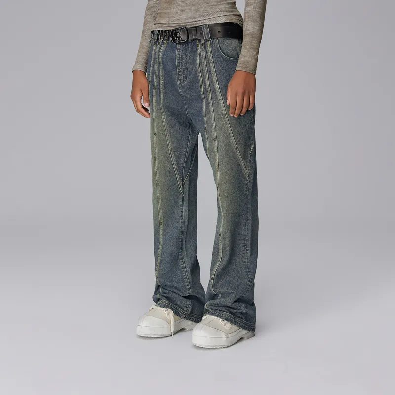 ROCAWEAR Jeans Unisex Washed Blue-4