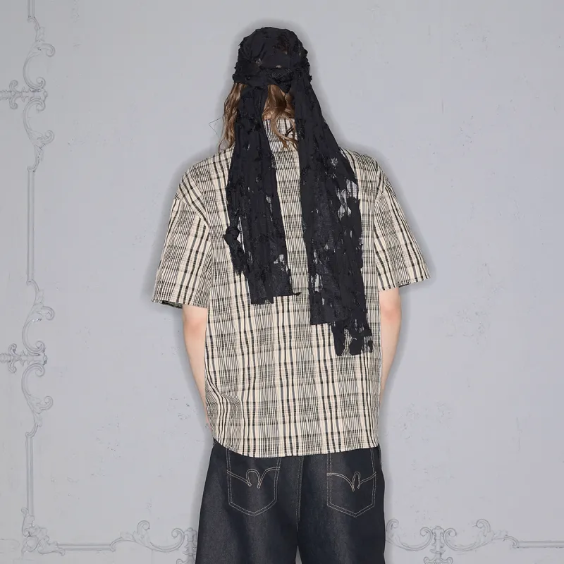 ROCAWEAR Shirt Unisex Black Plaid-2
