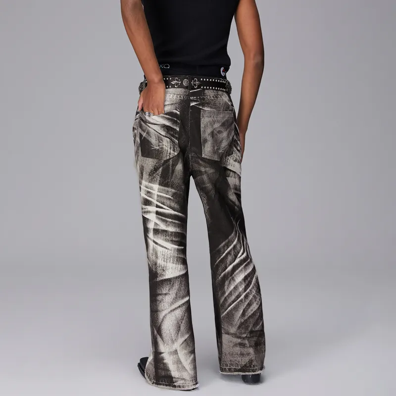ROCAWEAR SS24 Spring Summer Collection Casual Pants Unisex Washed Black-4