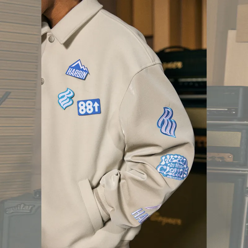 88rising X ROCAWEAR Baseball Jerseys Unisex Gray-2