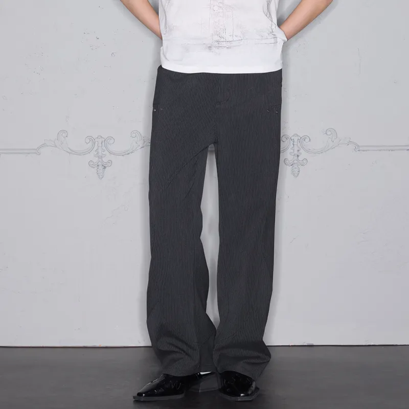 ROCAWEAR Casual Pants Unisex Dark Gray-4