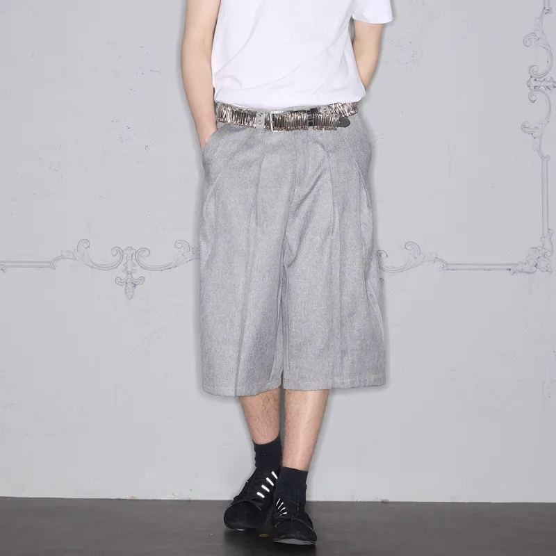 ROCAWEAR Casual Shorts Unisex Light Heather Gray-5