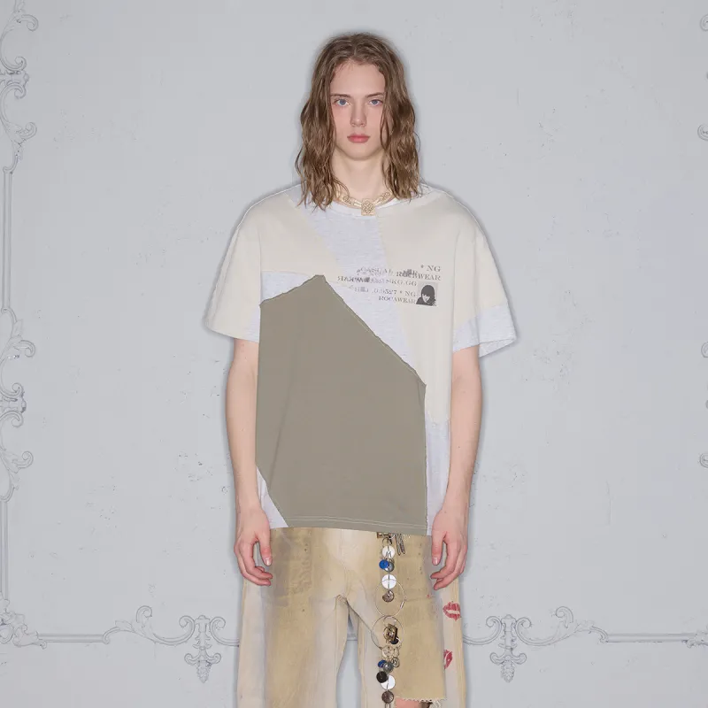 ROCAWEAR T-Shirts Unisex Khaki Multicolor-2