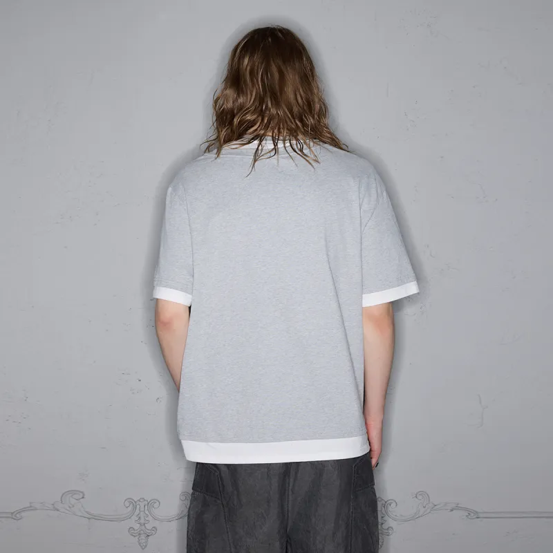 ROCAWEAR T Shirts Unisex Mixed Gray-4