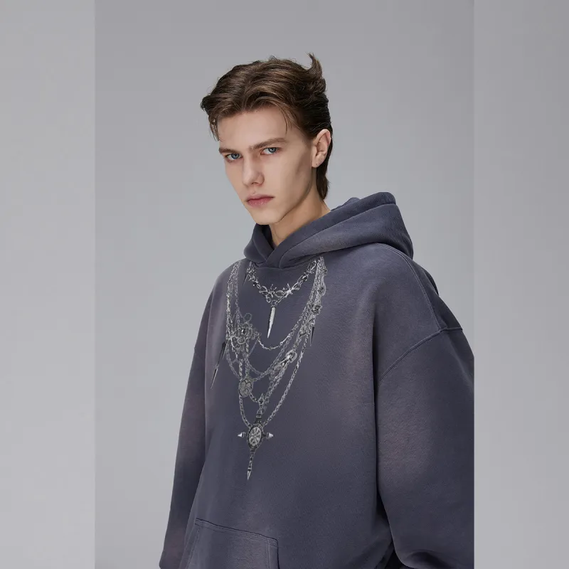 ROCAWEAR Sweatshirt Unisex Blue Gray-5
