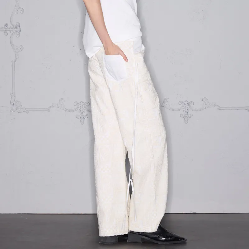 ROCAWEAR Casual Pants Unisex Ecru-2