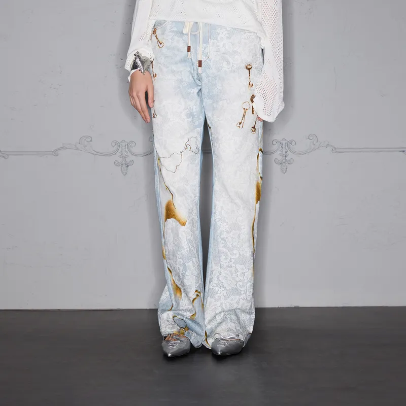 ROCAWEAR SS25 Jeans Unisex Light Blue-2