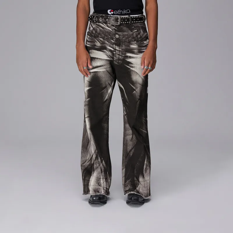 ROCAWEAR SS24 Spring Summer Collection Casual Pants Unisex Washed Black-2