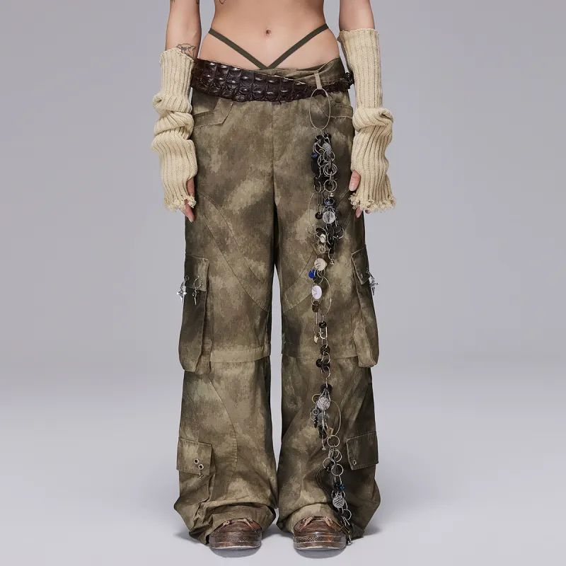 ROCAWEAR Casual Pants Unisex Camouflage-2
