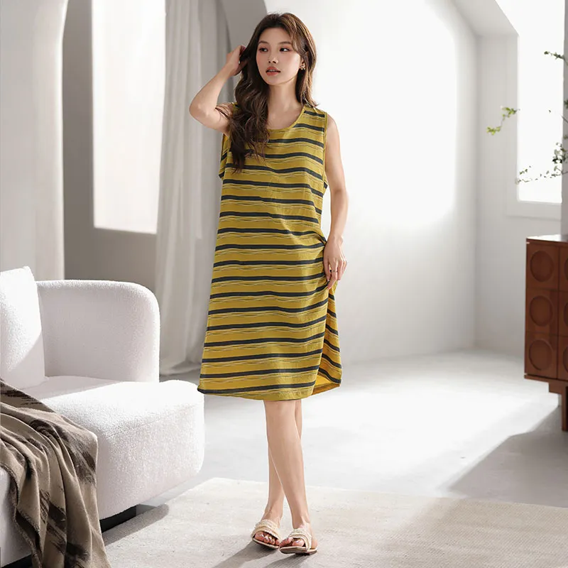 Kerener Nightgown Women's Yellow-1