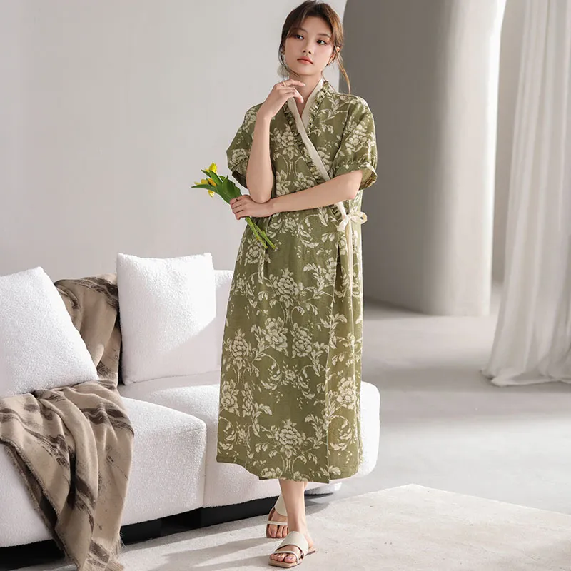 Kerener Nightgown Women's Green-1