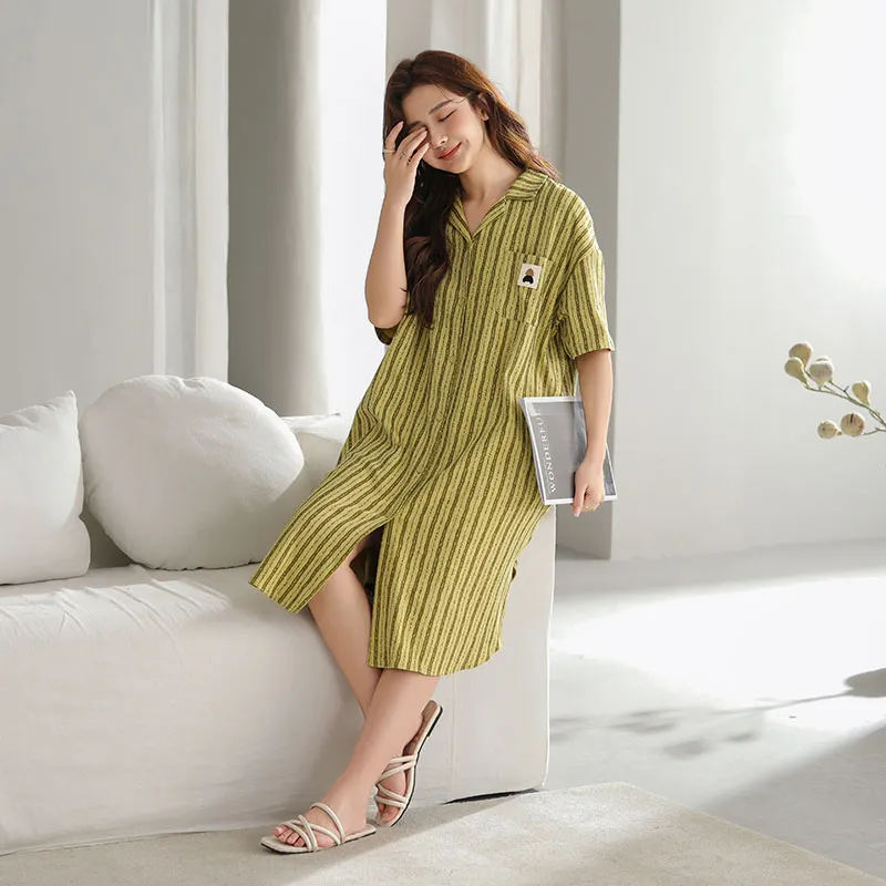 Kerener Nightgown Women's Yellow-6