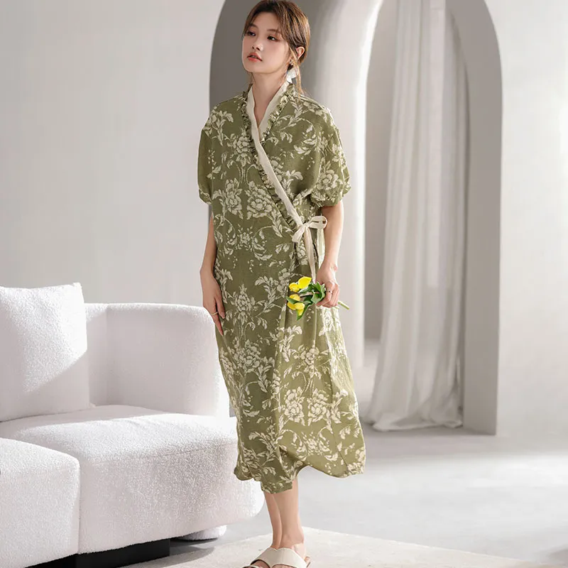 Kerener Nightgown Women's Green-4