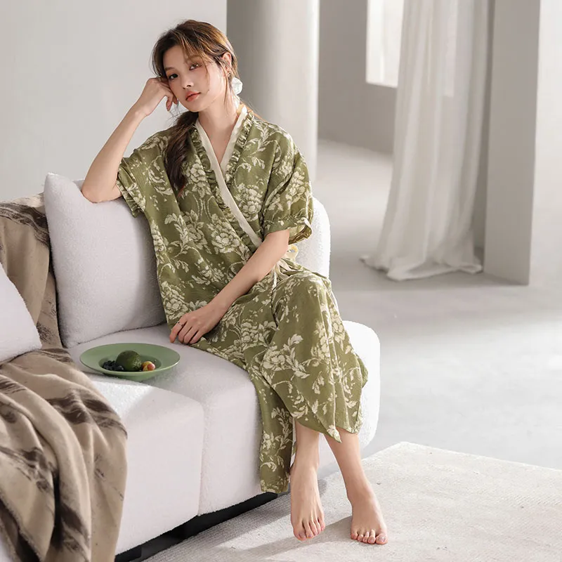 Kerener Nightgown Women's Green-2