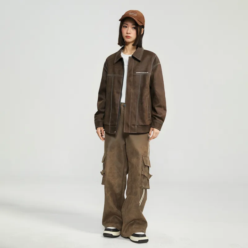 S.k. Manor Hill Leather Jacket Unisex-9