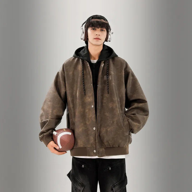 S.k. Manor Hill Leather Jacket Unisex-3