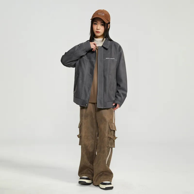 S.k. Manor Hill Leather Jacket Unisex-4
