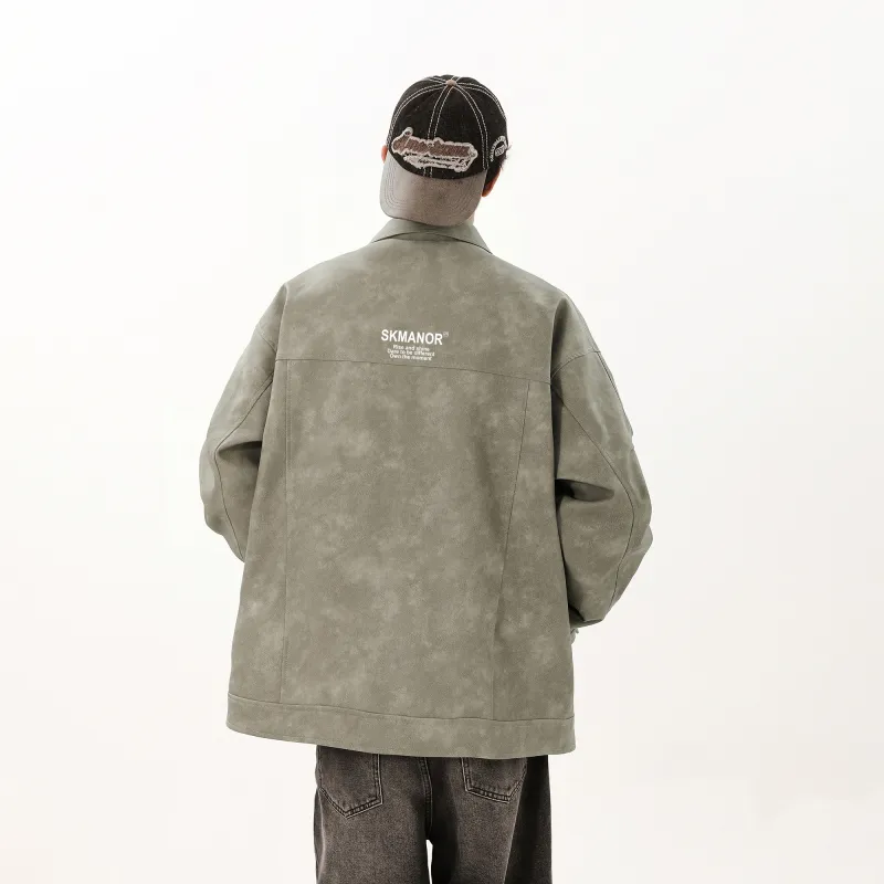 S.k. Manor Hill Leather Jacket Unisex-19
