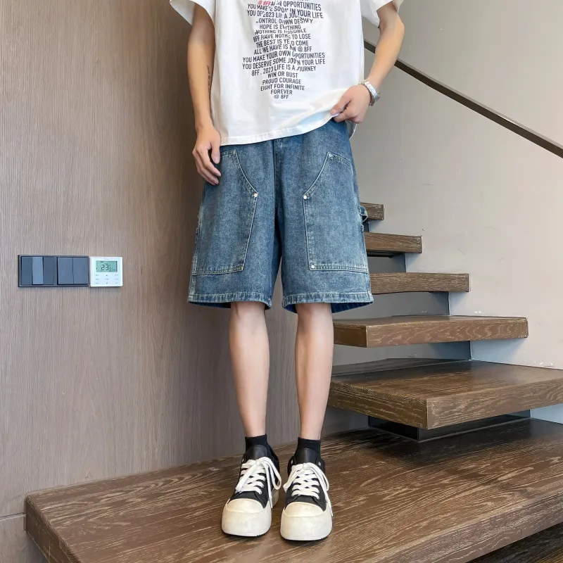 S.k. Manor Hill Denim Shorts Unisex-2