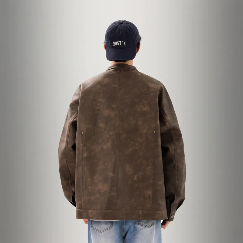 S.k. Manor Hill Leather Jacket Unisex-5